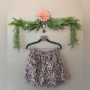 Sanctuary Animal Print dress shorts